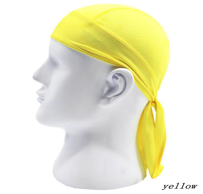 Factory Wholesale Quick Dry Breathable Dew Rag Sweat Wicking Doo Pirate Hat Silky Durag Cuctomize Cycling Motorcycle Beanie Cap