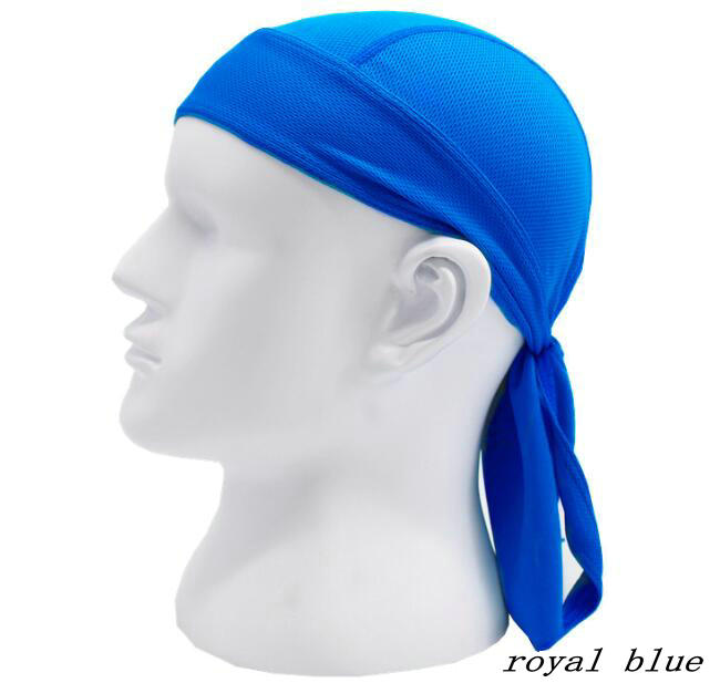 Factory Wholesale Quick Dry Breathable Dew Rag Sweat Wicking Doo Pirate Hat Silky Durag Cuctomize Cycling Motorcycle Beanie Cap