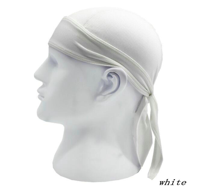 Factory Wholesale Quick Dry Breathable Dew Rag Sweat Wicking Doo Pirate Hat Silky Durag Cuctomize Cycling Motorcycle Beanie Cap