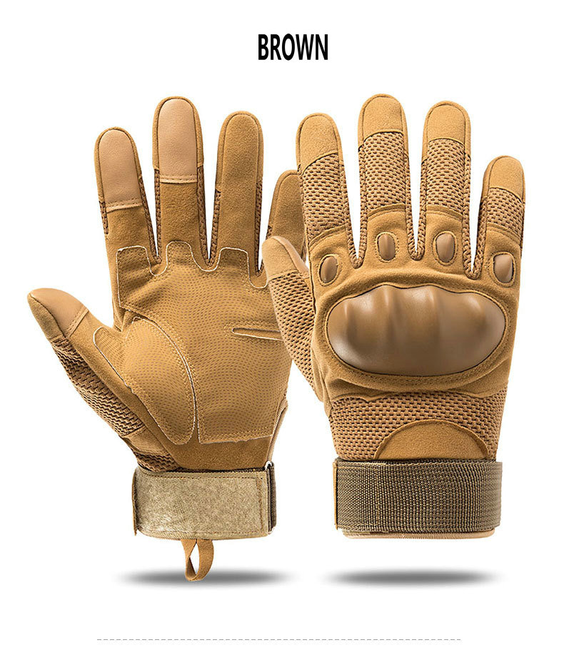Wholesale New Arrivals Full Finger Tactical Gloves Outdoor Mountain Touch Screen Gloves Bike Cycling Bicycle Motorcycle Gloves