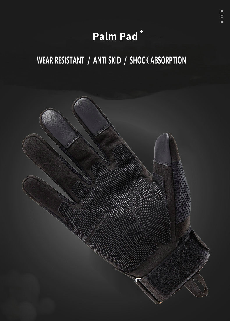 Wholesale New Arrivals Full Finger Tactical Gloves Outdoor Mountain Touch Screen Gloves Bike Cycling Bicycle Motorcycle Gloves