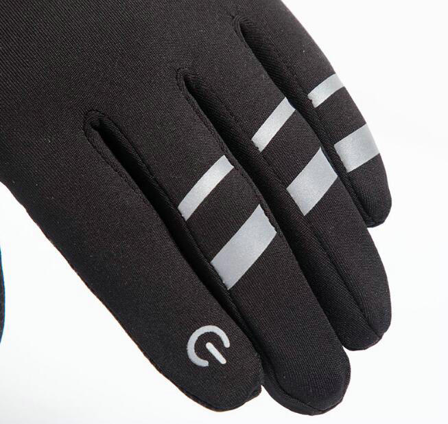 Wholesale Wear Resistant Breathable Anti-Slip Cycling Bike Gloves Full Finger Reflective Men Women Outdoor Climbing Gloves