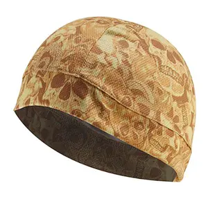 Cycling Helmet Liner Running Beanie Skull Cap Sweat Wicking Hat Running Cycling Skiing Basketball Sports Cap