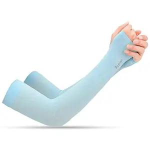 Wholesale Summer Fashion Men Women Cooling Arm Sleeves (1 pair pack) UV Block Driving Riding Running Cycling Arm Sleeves