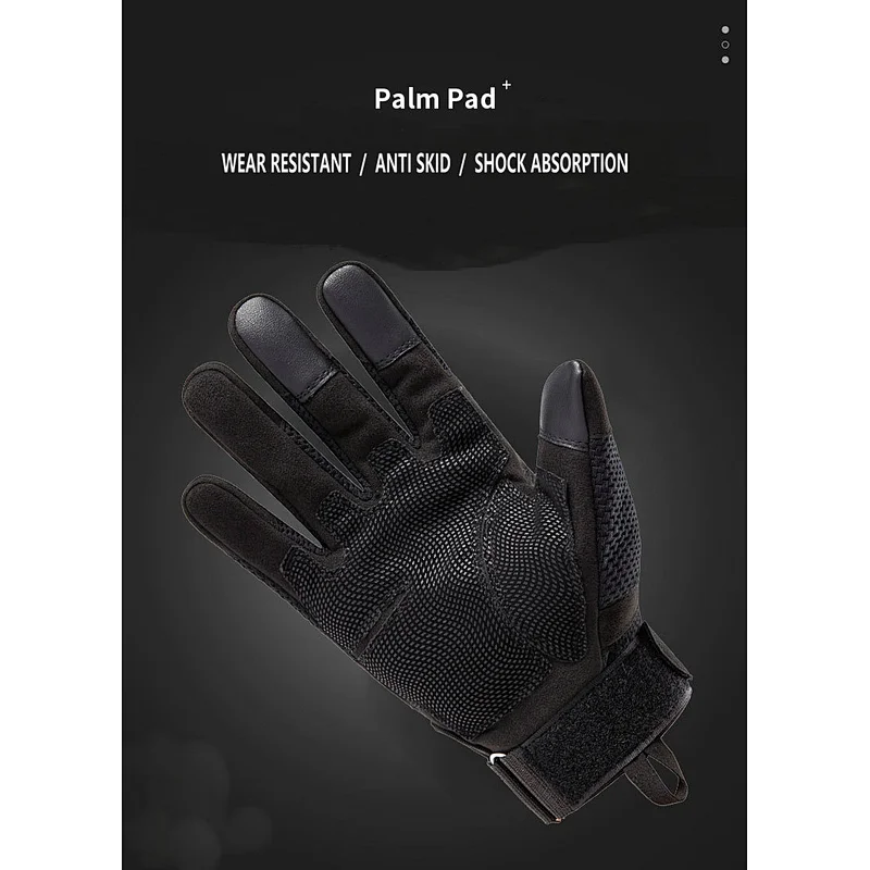 Wholesale Full Finger Tactical Gloves Outdoor Mountain Touch Screen Gloves Bike Cycling Bicycle Motorcycle Gloves