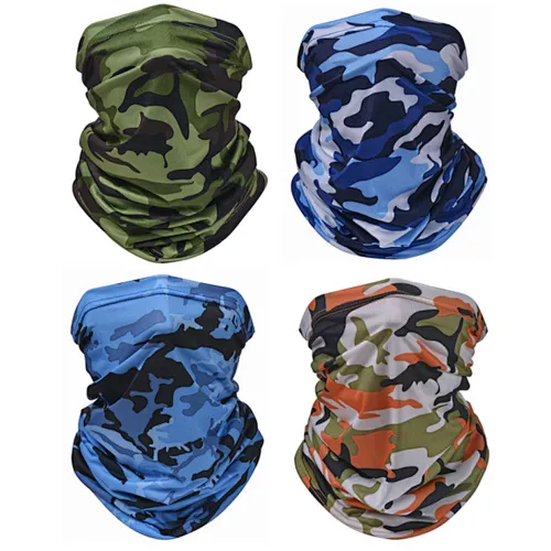 Factory wholesale Dustproof Outdoor Breathable Face Cover UV Protection Neck Gaiter Windproof Fishing Bike Cycling Neck Gaiter