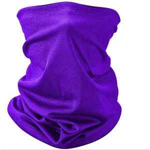 Factory wholesale cooling Bandanas Neck Gaiter Head Wrap Scarf Neck Warmer for Cycling Motorcycle Outdoor Bandana Face cover summer buffs