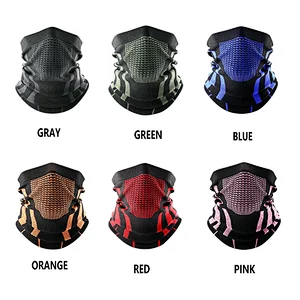 Factory wholesale Men Women Knitting Winter neck warmer Warm Soft tube Bandana ski scarf Snowboard windproof Warm neck gaiter