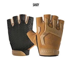 Wholesale Breathable Anti-Slip Shock-Absorbing Cycling Gloves Half Finger Outdoor Adventure Tactical Gloves Bike Gloves