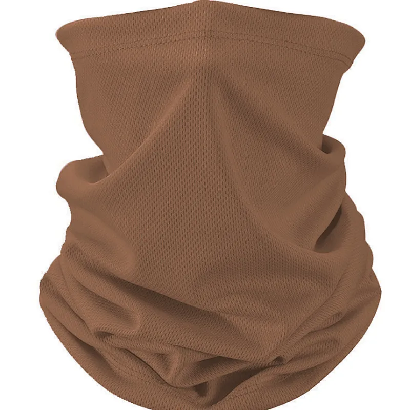 Factory wholesale cooling Bandanas Neck Gaiter Head Wrap Scarf Neck Warmer for Cycling Motorcycle Outdoor Bandana Face cover summer buffs