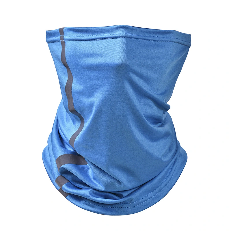 Factory Wholesale reflective night safety cooling cycling bandanas sun UV protection summer spring bandana mask neck gaiter