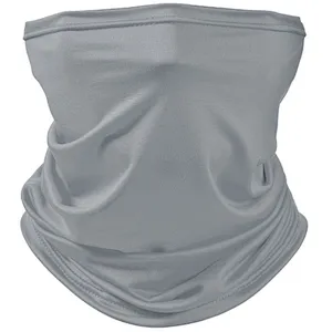 Factory wholesale Dustproof Windproof Outdoor UV Protection Neck Gaiter Summer Cooling Cycling Neck Gaiter Breathable Face Cover Scarf