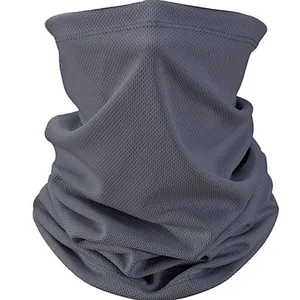 Factory wholesale cooling Bandanas Neck Gaiter Head Wrap Scarf Neck Warmer for Cycling Motorcycle Outdoor Bandana Face cover summer buffs