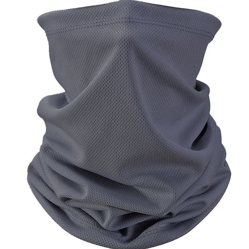 Factory wholesale cooling Bandanas Neck Gaiter Head Wrap Scarf Neck Warmer for Cycling Motorcycle Outdoor Bandana Face cover summer buffs