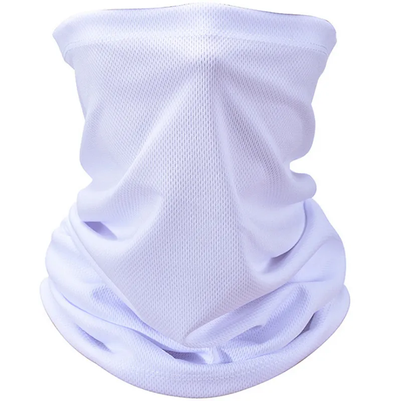 Factory wholesale cooling Bandanas Neck Gaiter Head Wrap Scarf Neck Warmer for Cycling Motorcycle Outdoor Bandana Face cover summer buffs