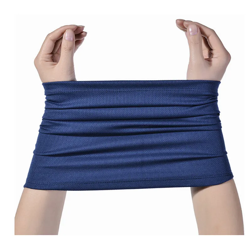 Factory wholesale cooling Bandanas Neck Gaiter Head Wrap Scarf Neck Warmer for Cycling Motorcycle Outdoor Bandana Face cover summer buffs