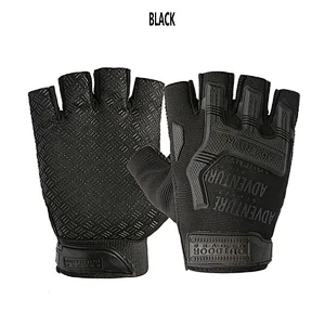 Wholesale Breathable Anti-Slip Shock-Absorbing Cycling Gloves Half Finger Outdoor Adventure Tactical Gloves Bike Gloves