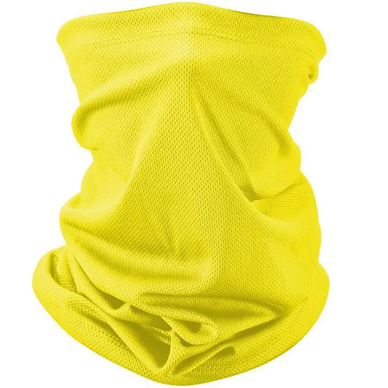 Factory wholesale cooling Bandanas Neck Gaiter Head Wrap Scarf Neck Warmer for Cycling Motorcycle Outdoor Bandana Face cover summer buffs