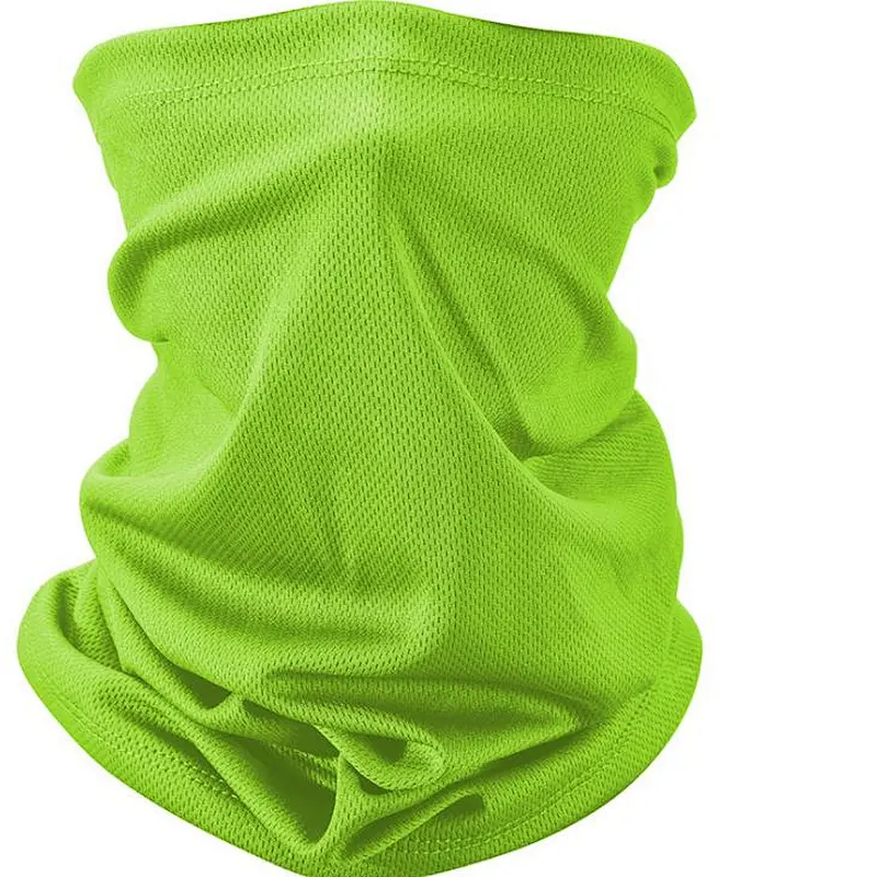 Factory wholesale cooling Bandanas Neck Gaiter Head Wrap Scarf Neck Warmer for Cycling Motorcycle Outdoor Bandana Face cover summer buffs