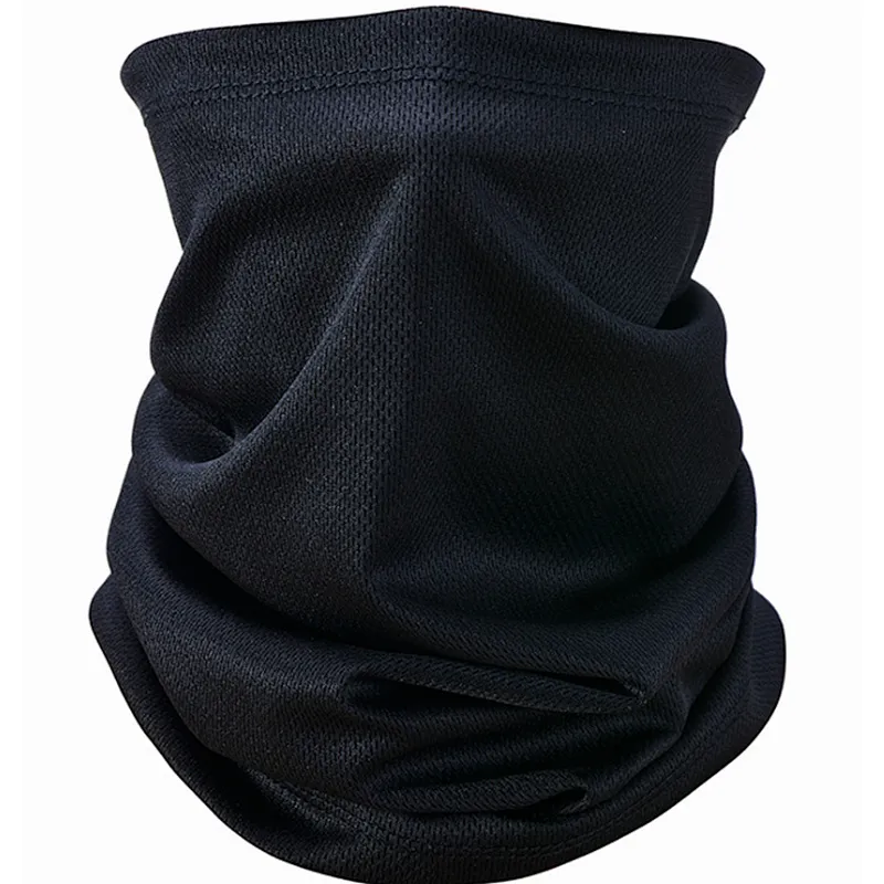 Factory wholesale cooling Bandanas Neck Gaiter Head Wrap Scarf Neck Warmer for Cycling Motorcycle Outdoor Bandana Face cover summer buffs