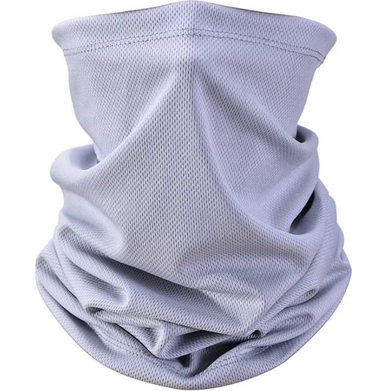 Factory wholesale cooling Bandanas Neck Gaiter Head Wrap Scarf Neck Warmer for Cycling Motorcycle Outdoor Bandana Face cover summer buffs