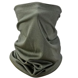 Factory wholesale cooling Bandanas Neck Gaiter Head Wrap Scarf Neck Warmer for Cycling Motorcycle Outdoor Bandana Face cover summer buffs