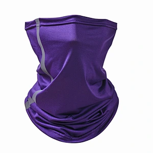 Factory Wholesale reflective night safety cooling cycling bandanas sun UV protection summer spring bandana mask neck gaiter