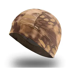 Cycling Helmet Liner Running Beanie Skull Cap Sweat Wicking Hat Running Cycling Skiing Basketball Sports Cap