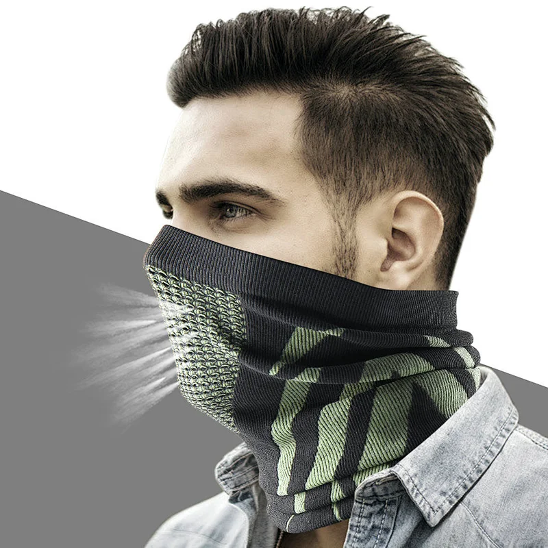 Factory wholesale Men Women Knitting Winter neck warmer Warm Soft tube Bandana ski scarf Snowboard windproof Warm neck gaiter