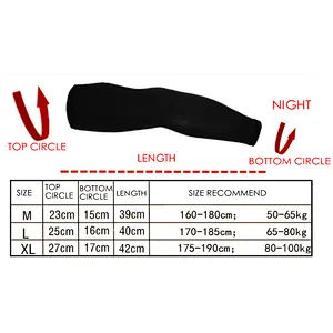Factory wholesale sun UV protection cooling compression cycling arm sleeves basketball arm sleeves football fishing arm sleeves
