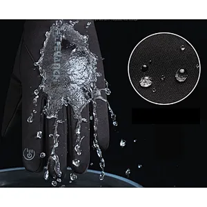 Factory wholesale winter touch screen bike gloves winter customize warm cycling gloves waterproof bike gloves