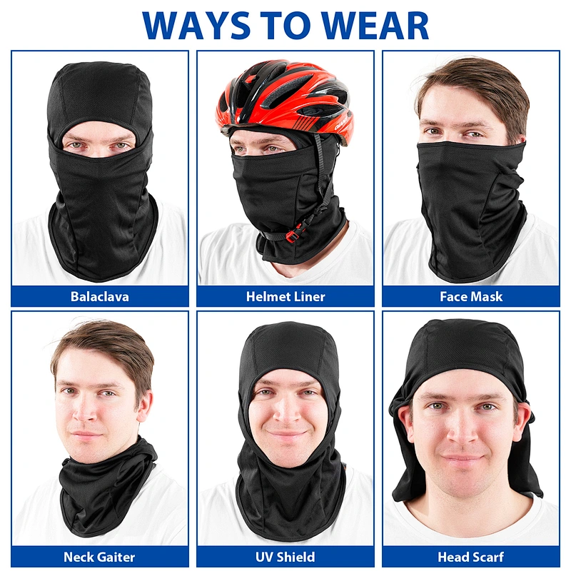 Factory Wholesale Balaclava Face Mask For Motorcycle Bike Riding ski tactical Hunting Outdoor Ski Customize OEM balaclava Mask breathable balaclava ski mask full face cover