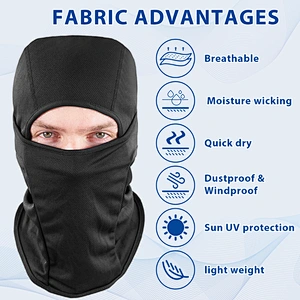 Factory Wholesale Balaclava Face Mask For Motorcycle Bike Riding ski tactical Hunting Outdoor Ski Customize OEM balaclava Mask breathable balaclava ski mask full face cover