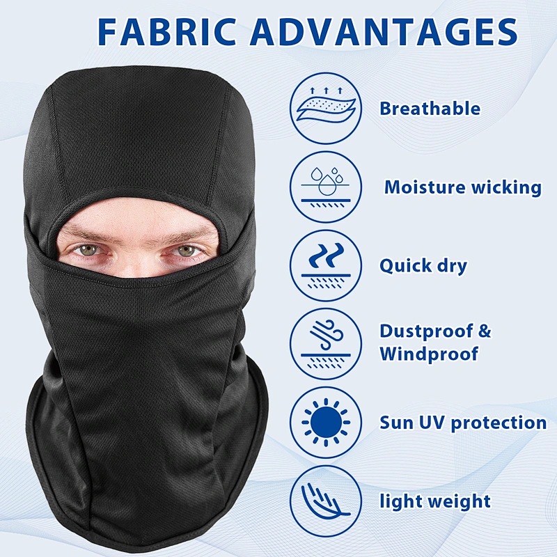 Factory Wholesale Balaclava Face Mask For Motorcycle Bike Riding ski tactical Hunting Outdoor Ski Customize OEM balaclava Mask breathable balaclava ski mask full face cover
