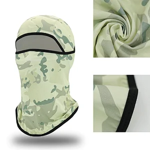 Factory Wholesale UV Protection Balaclava Face Mask Ice Silk Cooling Balaclava Men Women Summer Sun Hood Cycling Hiking Running