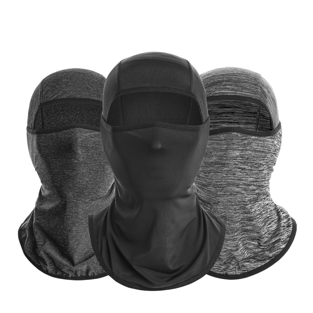 Factory Wholesale UV Protection Balaclava Face Mask Ice Silk Cooling Balaclava Men Women Summer Sun Hood Cycling Hiking Running