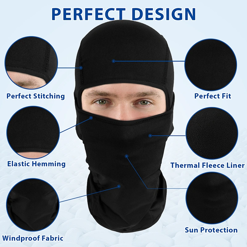 Factory Manufacturer wholesale Windproof Winter Balaclava Neck Warmer Cycling Motorcycle Hunting snowboarding Hat Winter Fleece Liner Thermal Balaclava Warm custom Balaclava ski Mask