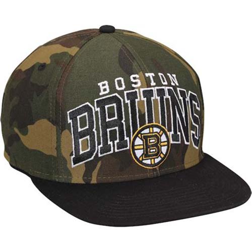 Camo Flat Brim Cap