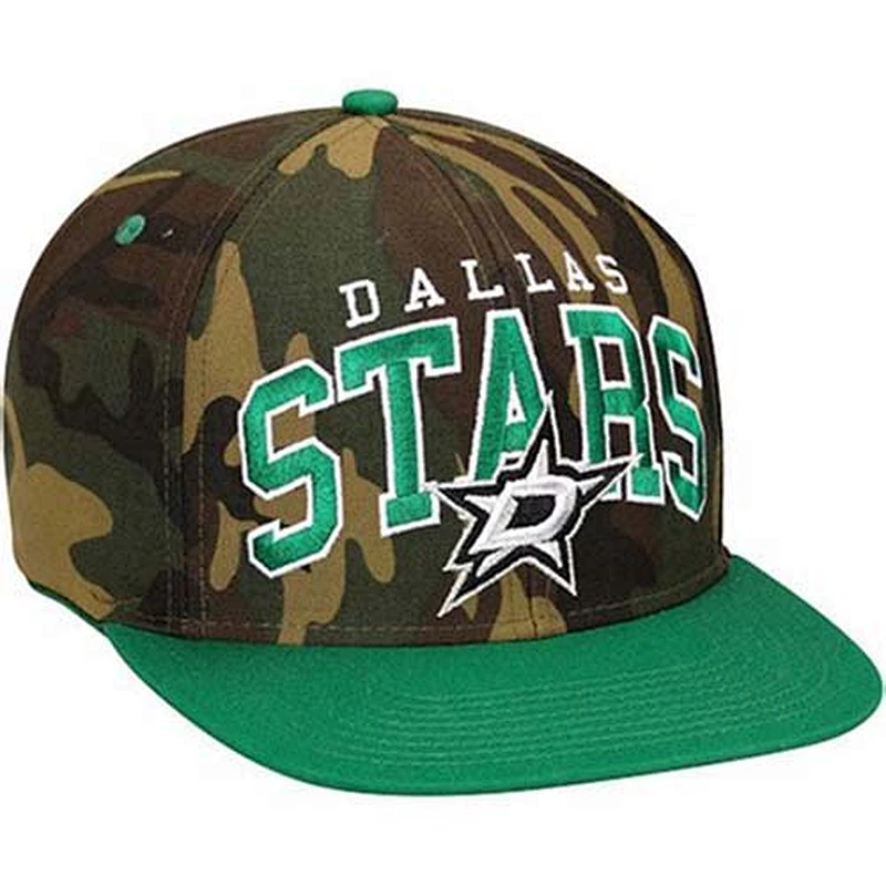 Camo Flat Brim Cap