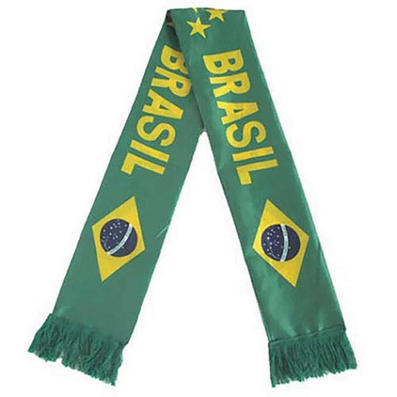 Printed fan scarf