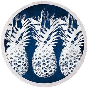 Round beach towel