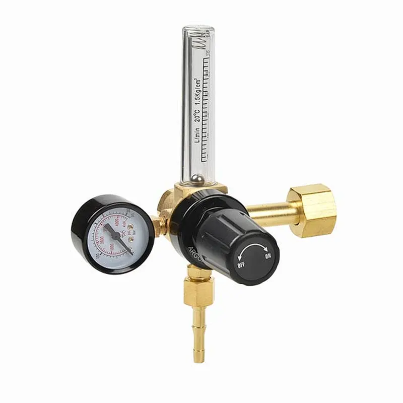 Mini Multi Stage Gas Saver Argon/CO2 Regulator With Flow Gauge For MIG/TIG Welder Save Gas 16%