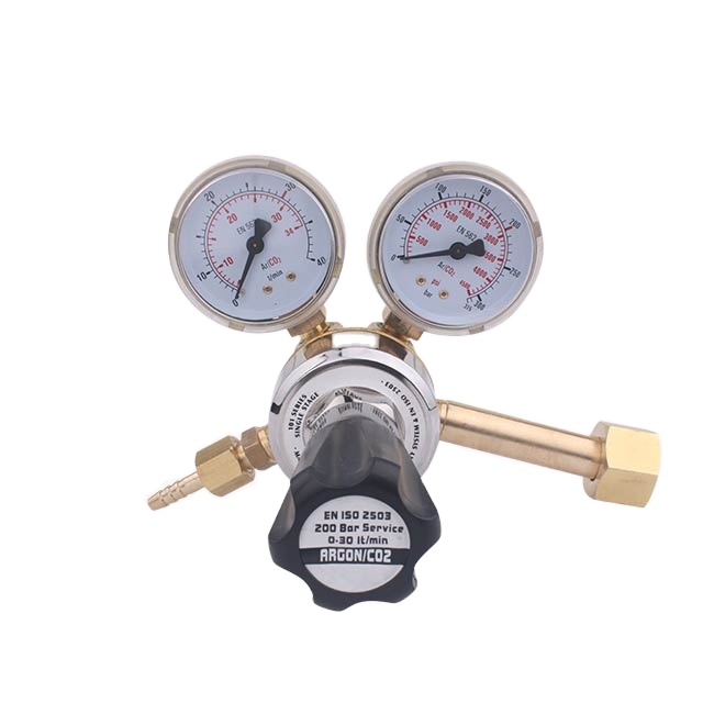 Argon gas pressure regulator with mig tig machine