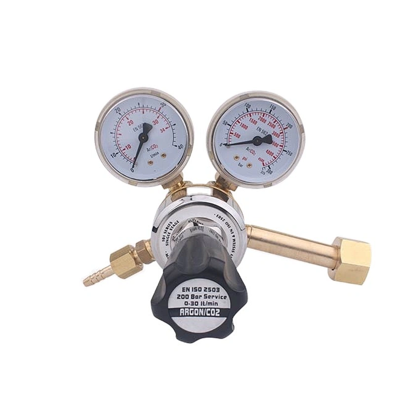 Argon gas pressure regulator with mig tig machine