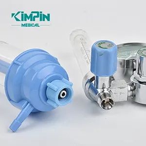 YR-88 Oxygen Inhalator Pressure Reducing Valve Regulator Flow Meter Absorber Buoy Type for Oxygen Supply System