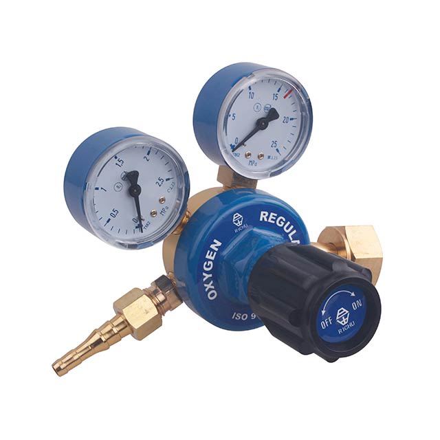 RICHU Russian Type Oxygen Acetylene LPG Gas Cylinder Regulator With Aluminum Body