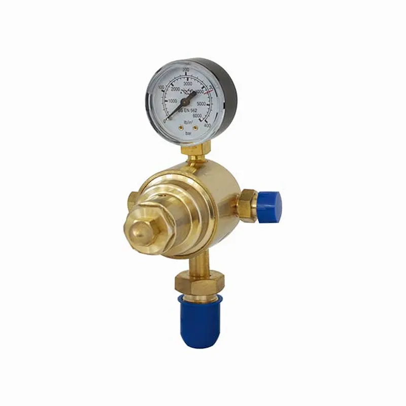 British Type Industrial Gas Oxygen Acetylene Argon CO2 Regulator