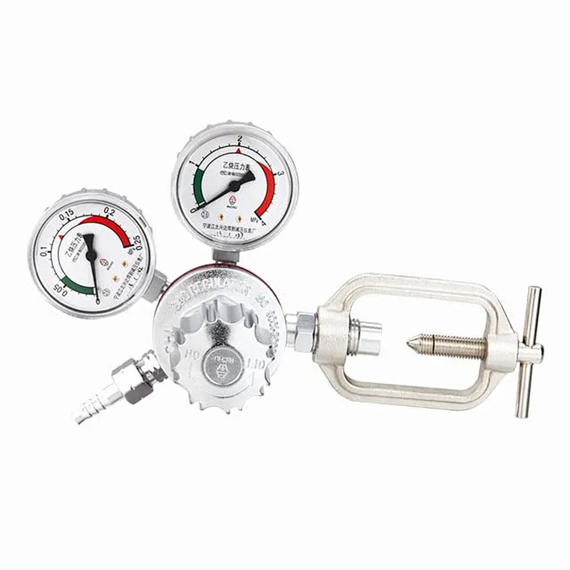 European Type Professional Industrial Oxygen Acetylene Argon CO2 Gas Pressure Reducers/Regulators 132 Series