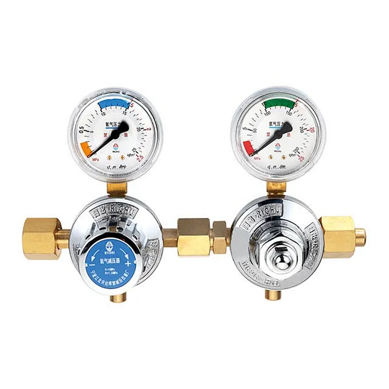 High Pressure Nitrogen Regulator 0-5500kPa For Purge Testing Made By Solid Brass