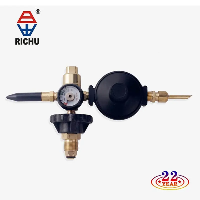 Helium Pressure Regulator with Helium Gas